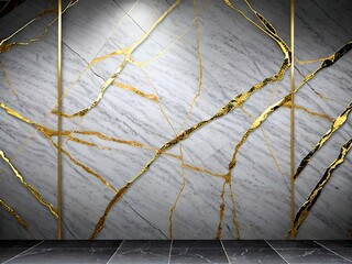 Marble texture backdrop with realistic veins and colour variations, featuring smooth patterns in natural colour. Perfect for backgrounds, design projects, and product placement.