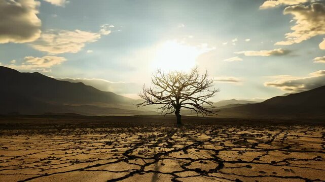 captures environmental sues global warming ecological problems mountain landscape death forest timelapse motion slider trunk apocalypse dry sunset dolly barren ecology environment nature
