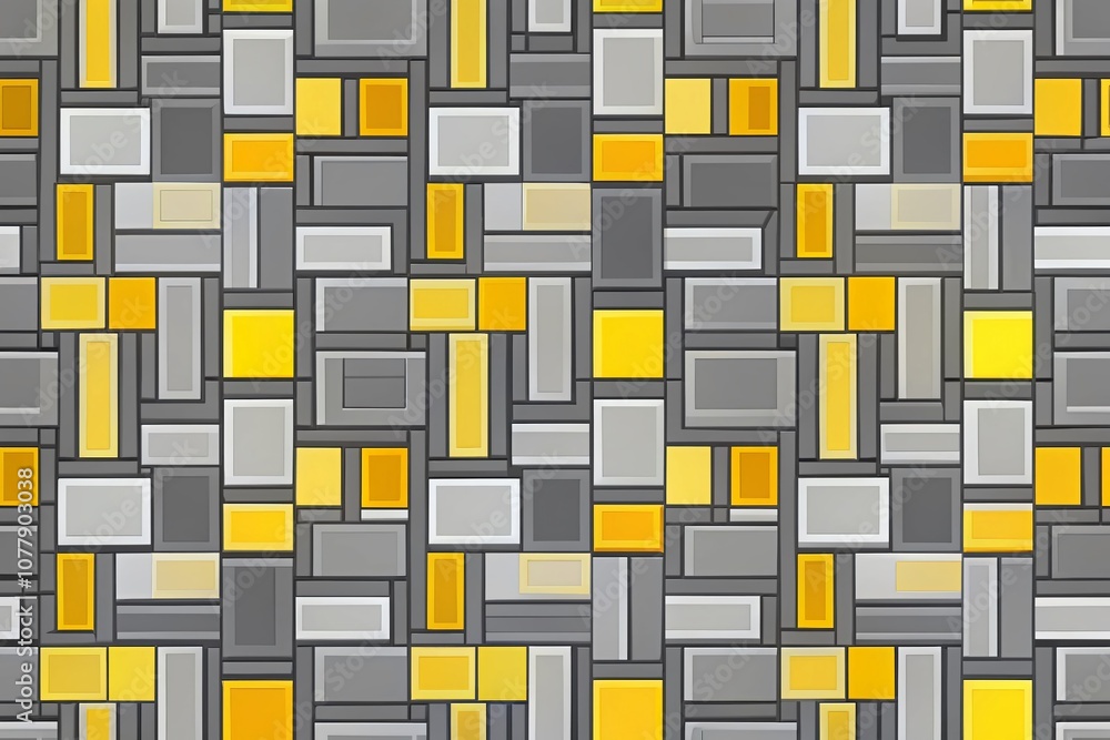 Poster abstract gray rectangles pattern for backgrounds and wrapping paper - versatile design element in sh