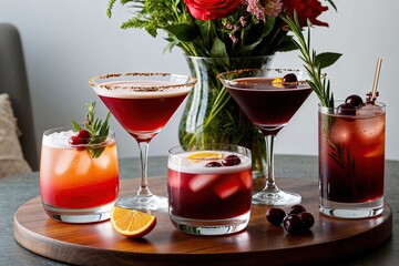 Delicate Mocktail Arrangements: Elegant Non-Alcoholic Beverages for Any Occasion