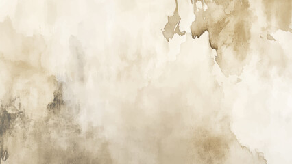 Abstract horizontal watercolor background. Hand drawn vector texture. Brush stroked painting pastel color watercolour