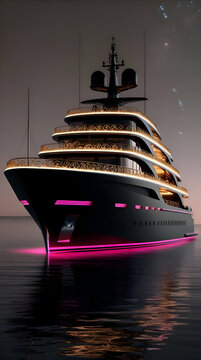 ship in the sea
