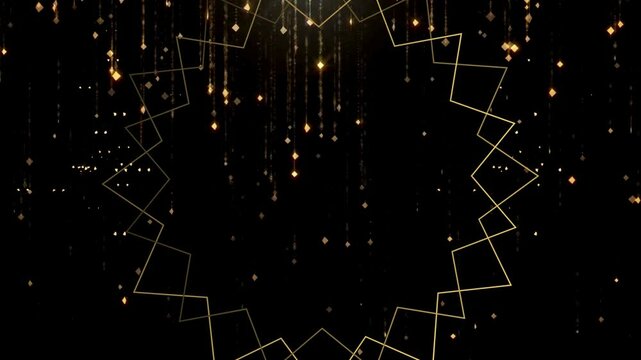 background with glittering stars