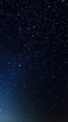 space universe planet with shiny star dark blue technology science background with copy space. astronomy starry sky shimmering glow wallpaper