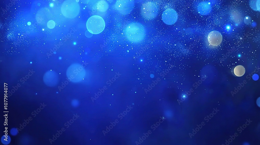 Poster conceptual representation of stock market trends in fintech and forex with visual elements of bokeh 