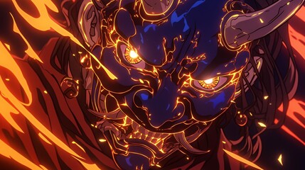 Fierce Demon Mask