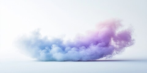 Fototapeta premium Ethereal Cloud Gradient Light and airy shades of white, light blue, and lavender for a cloud-like effect,space for text