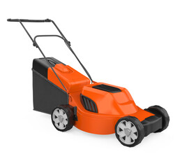 Lawn Mower Isolated