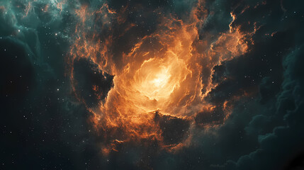 Ultra-realistic cinematic photography of galaxies in space. abstract cosmos background ideal for wallpaper and backdrops. Cinematic. Illustration