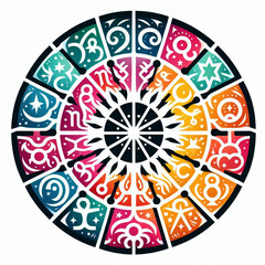 Celestial Zodiac Emblem
