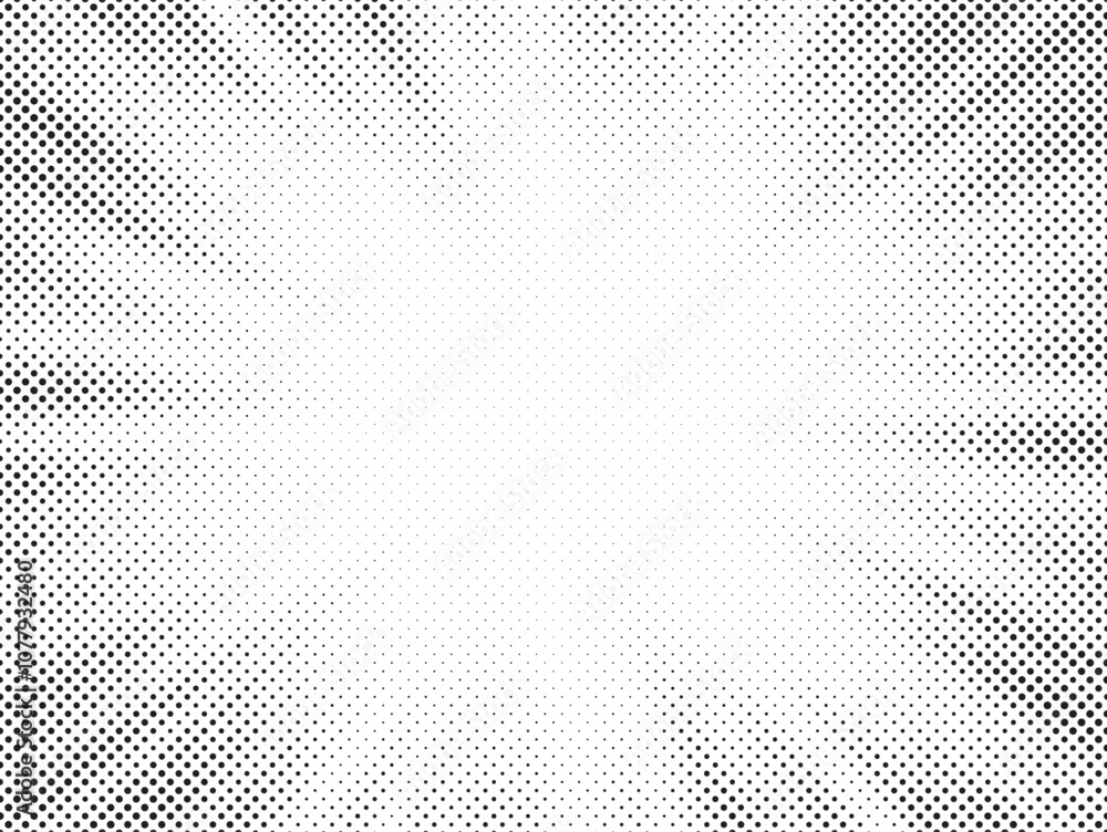 Poster Halftone gradient sun rays pattern. abstract halftone vector dots background. monochrome dots pattern. pop art, comic small dots. star rays halftone poster. shine, explosion. sunrise rays background.
