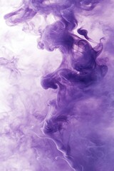 Fototapeta premium Purple substance in water