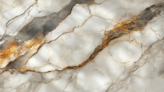 Delicate gray veining on white marble background for a luxurious and refined appearance
