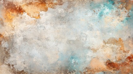 Fototapeta premium Textured paint on wall, detailed closeup of rough and uneven surface for background or design