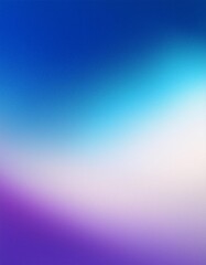 Fototapeta premium Soft, calming blue and purple gradient creates a minimalist, abstract design