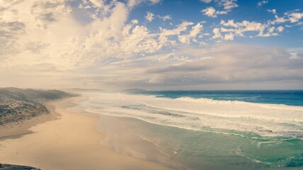 Seascape panorama overlooking 11 Mile Beach, Esperance Western Australia