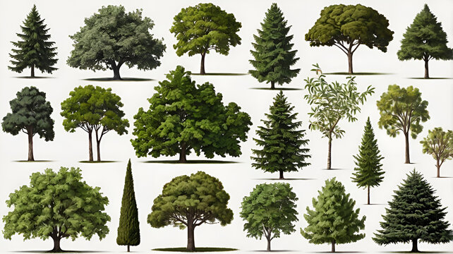 Tree Package A collection of various trees for architects to find ideas from here.