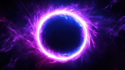 Obraz premium Glowing Cosmic Ring