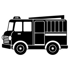 illustration of a fire truck