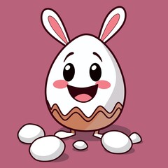 illustration of Easter eggs for christmas