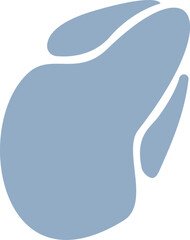 Abstract Liquid shapes set Isolated Flat Vector background illustration. Minimal curvy design Modern template with place for text. Geometric graphic elements. Vector illustration