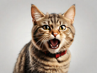 Obraz premium beautiful cat abstract animal concept