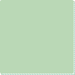 green sheet of paper on a blue background