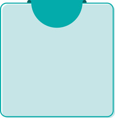 minimal title rectangle frame