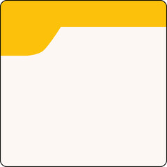 minimal title rectangle frame