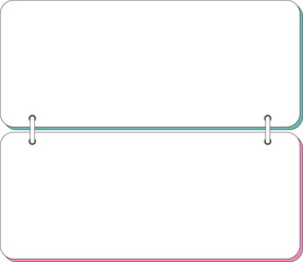 minimal title rectangle frame