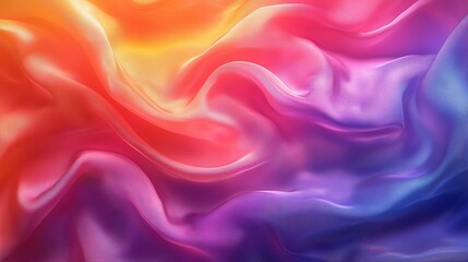 Fototapeta premium Abstract Gradient Draped Fabric with Wavy Texture