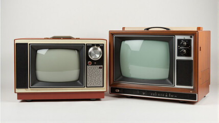 old tv set