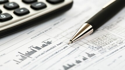 Financial Analysis with Calculator and Documents