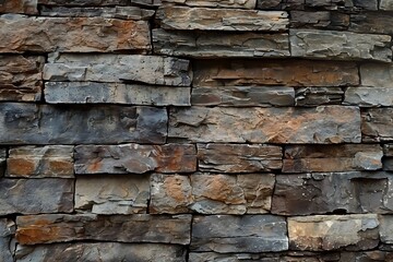 Rusty brick wall texture background