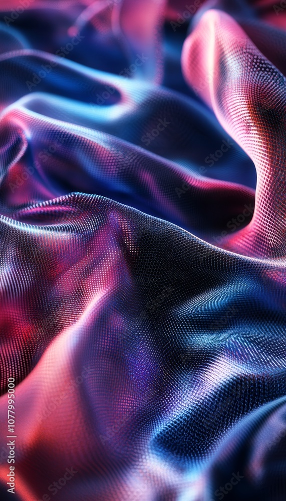 Poster contemporary digital abstract 3d background created with generative ai for creative copy space