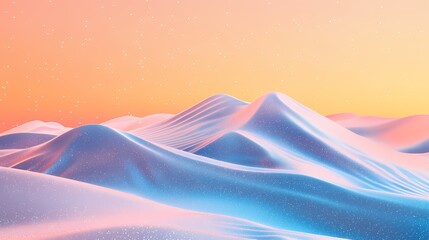 digital technology shining starlight dune poster background
