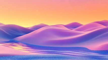 digital technology shining starlight dune poster background