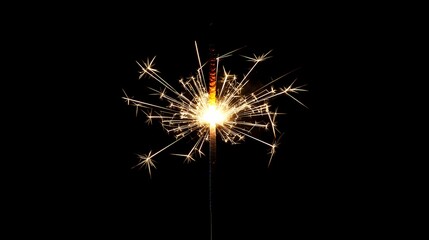 Fototapeta premium digital technology flash fairy wand fireworks illustration poster background