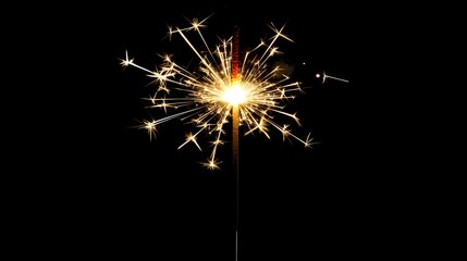Fototapeta premium digital technology flash fairy wand fireworks illustration poster background