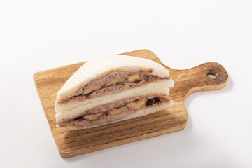 チョコバナナサンド（フルーツサンド）