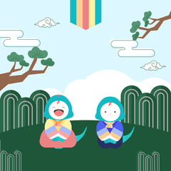 The blue snake is saying hello