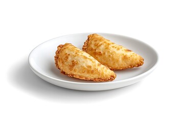 samosas in plate