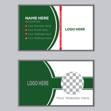 modern business card design creative 