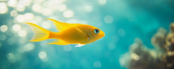 Naklejka premium Sunny Yellow Tail Background â€“ Vibrant and Cheerful Color Palette for Designs and Presentations.