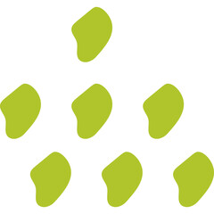 Dotted Abstract Shape