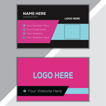 business card modern creative 