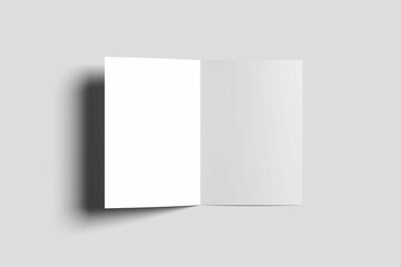 Blank A4/A5 Bifold brochure mockup Vol. II