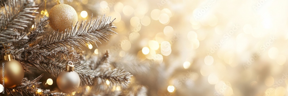 Poster elegant festive background with soft-focus bokeh dots and color gradients