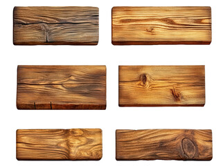  Collection of 2x4 wood boards isolated on transparent background.