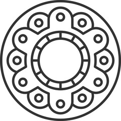 Mandala Floral Frame